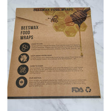 Load image into Gallery viewer, Beeswax Food Wraps