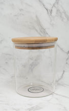 Load image into Gallery viewer, Glass Storage Jar with Bamboo lid -800ml