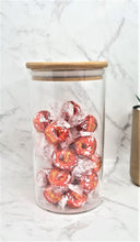 Load image into Gallery viewer, Glass Storage Jar with Bamboo lid -1200ml