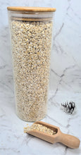Load image into Gallery viewer, Glass Storage Jar with Bamboo lid -2000 ml