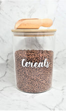 Load image into Gallery viewer, Glass Storage Jar with Bamboo lid -3000ml