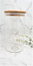 Load image into Gallery viewer, Glass Storage Jar with Bamboo lid -1200ml