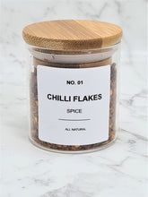 Load image into Gallery viewer, Minimalist Labels -Spice jar