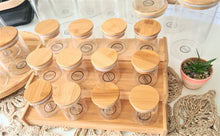 Load image into Gallery viewer, Basic Pantry Set- Glass and Bamboo