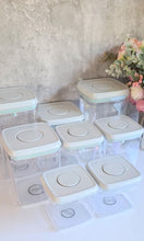 Load image into Gallery viewer, Push Top Airtight Container - 8 pcs Sample Set