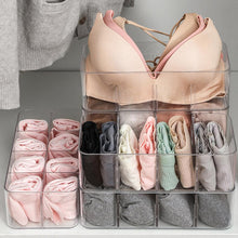 Load image into Gallery viewer, Clear 8 grids storage box