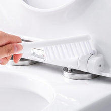 Load image into Gallery viewer, TPR Toilet Brush with Holder Set- Silicone Bristles