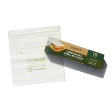 Load image into Gallery viewer, Compostable and Resealable Sandwich Bags
