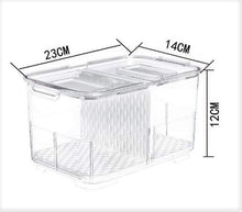 Load image into Gallery viewer, Fridge Storage Container with Drainage Valve -Small