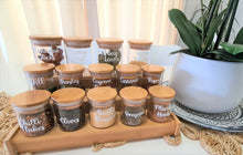 Load image into Gallery viewer, Grande Herbs and Spice Jars with Bamboo Shelf