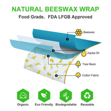 Load image into Gallery viewer, Beeswax Food Wraps