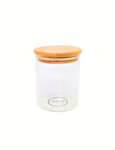 Load image into Gallery viewer, Glass Storage Jar with Bamboo lid -500ml