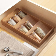 Load image into Gallery viewer, 3 Tier Bamboo Drawer Organiser
