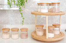 Load image into Gallery viewer, 12 Herbs and Spice Jars (200mls) with 2 Tier Turntable