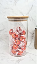 Load image into Gallery viewer, Glass Storage Jar with Bamboo lid -1200ml
