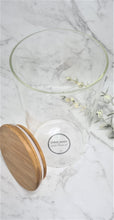 Load image into Gallery viewer, Glass Storage Jar with Bamboo lid -2000 ml
