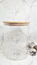 Load image into Gallery viewer, Glass Storage Jar with Bamboo lid -3000ml
