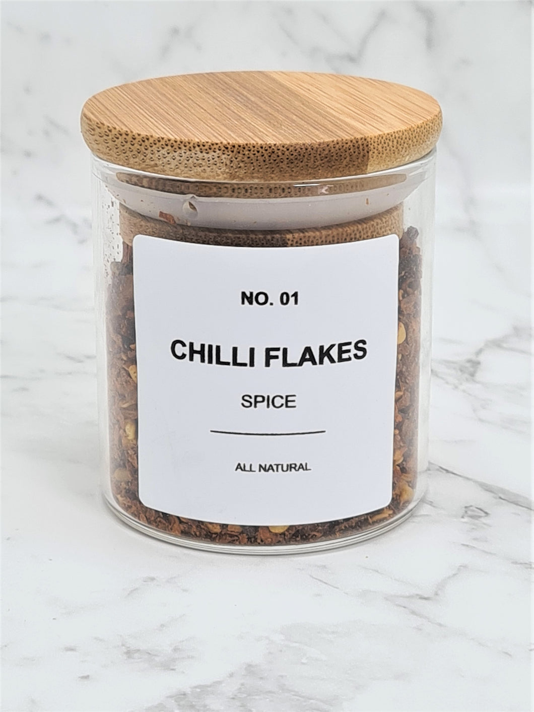 Minimalist Labels -Spice jar