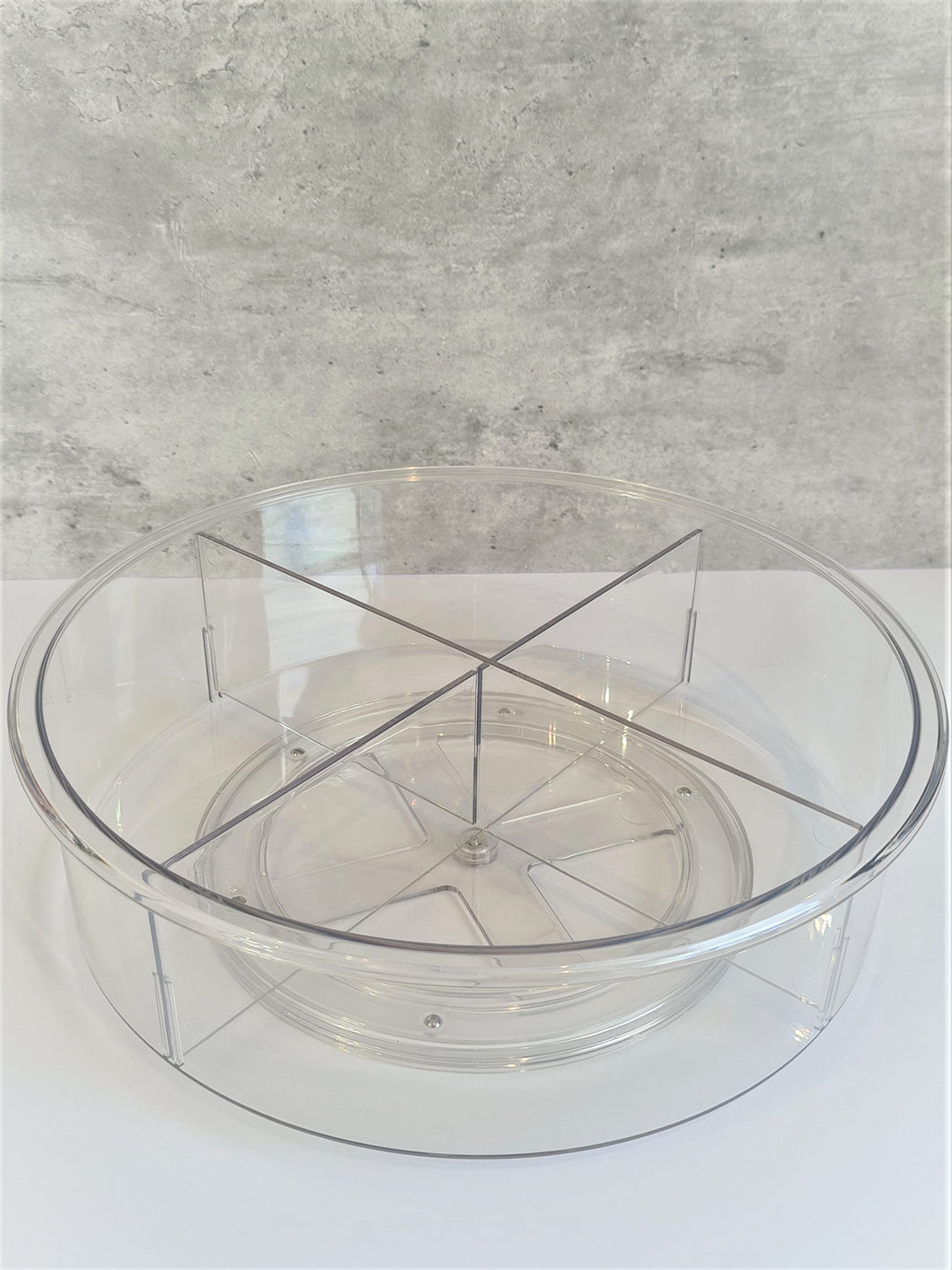 Large  CLEAR Turntable /Lazy Susan