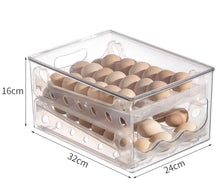 Load image into Gallery viewer, Automatic Rolling Slide Egg Storage Box
