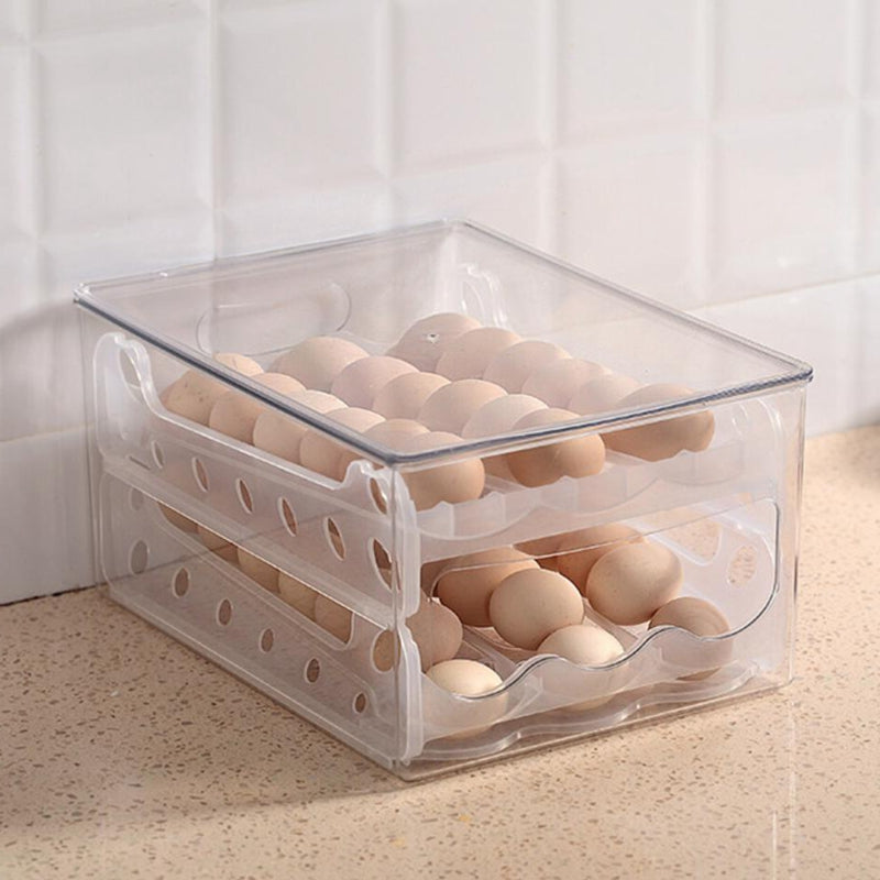 Automatic Rolling Slide Egg Storage Box
