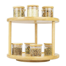 Load image into Gallery viewer, 12 Herbs and Spice Jars (200mls)  with 2 Tier Turntable
