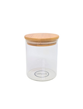 Load image into Gallery viewer, 100ml Spice/ Herb Glass and Bamboo Jar
