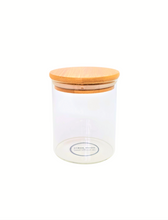 Load image into Gallery viewer, Glass Storage Jar with Bamboo lid -500ml
